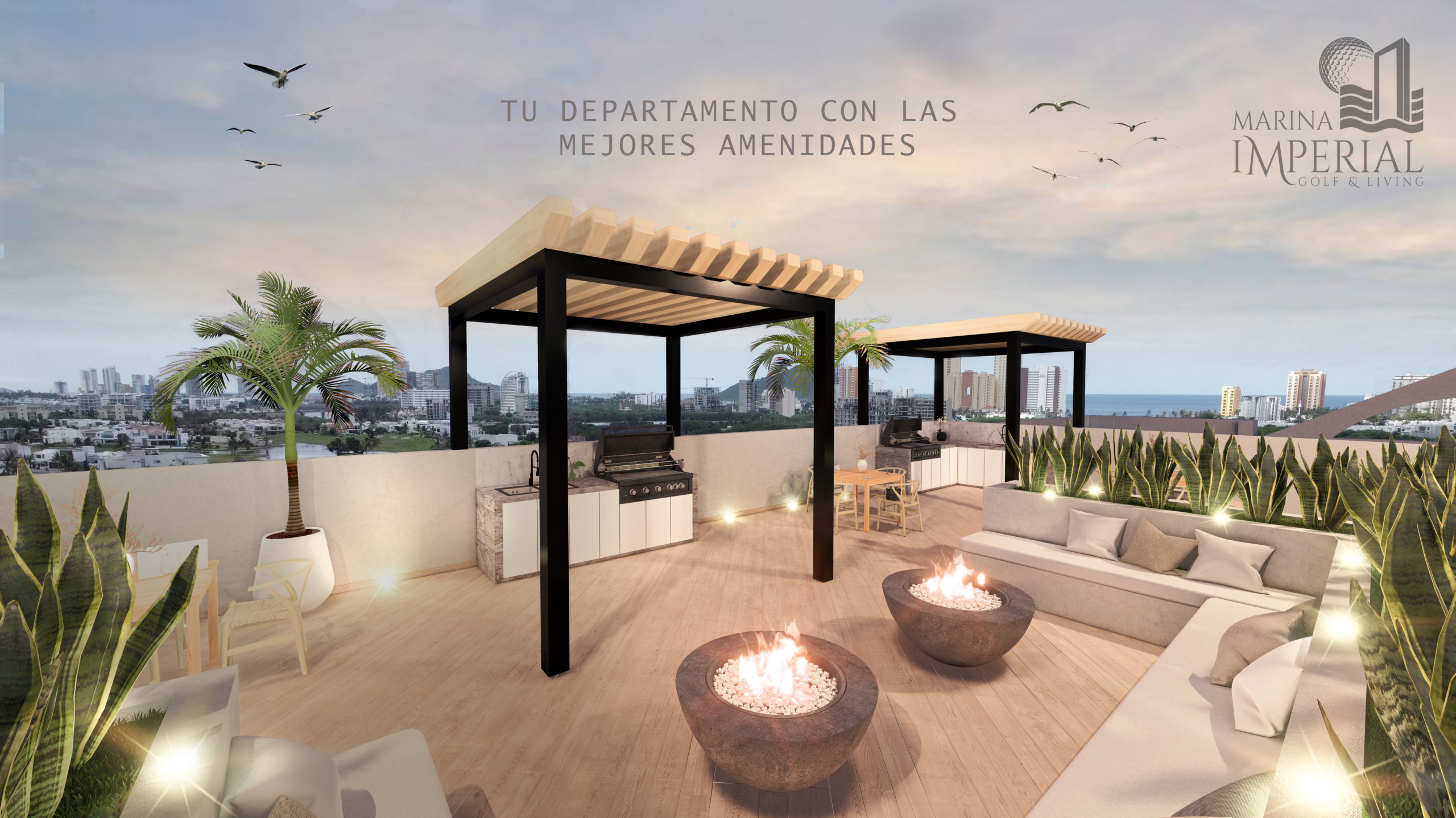 Marina Imperial Departamentos en Preventa en Marina Campo de Golf Mazatlán