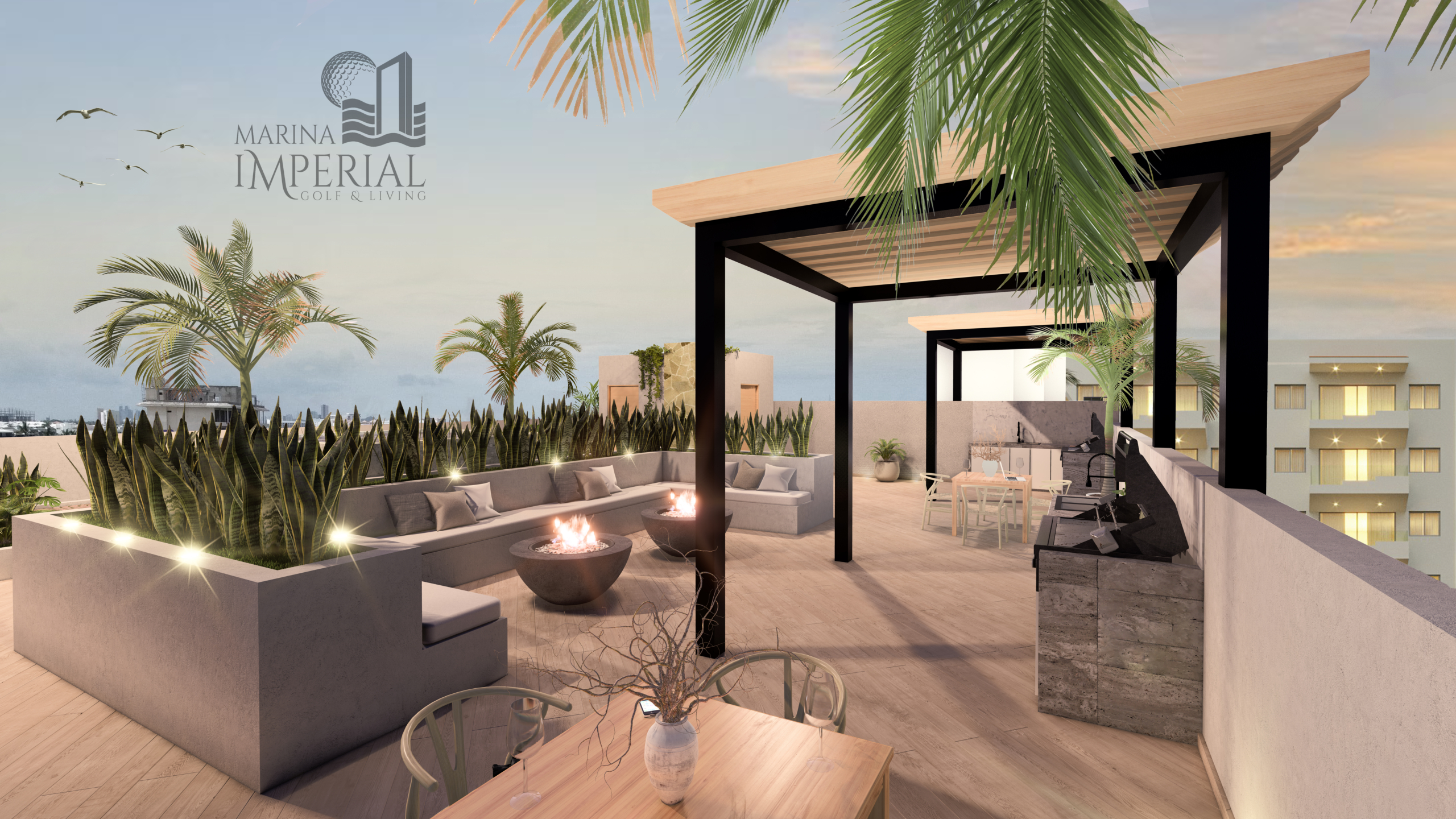 Marina Imperial Departamentos en Preventa en Marina Campo de Golf Mazatlán